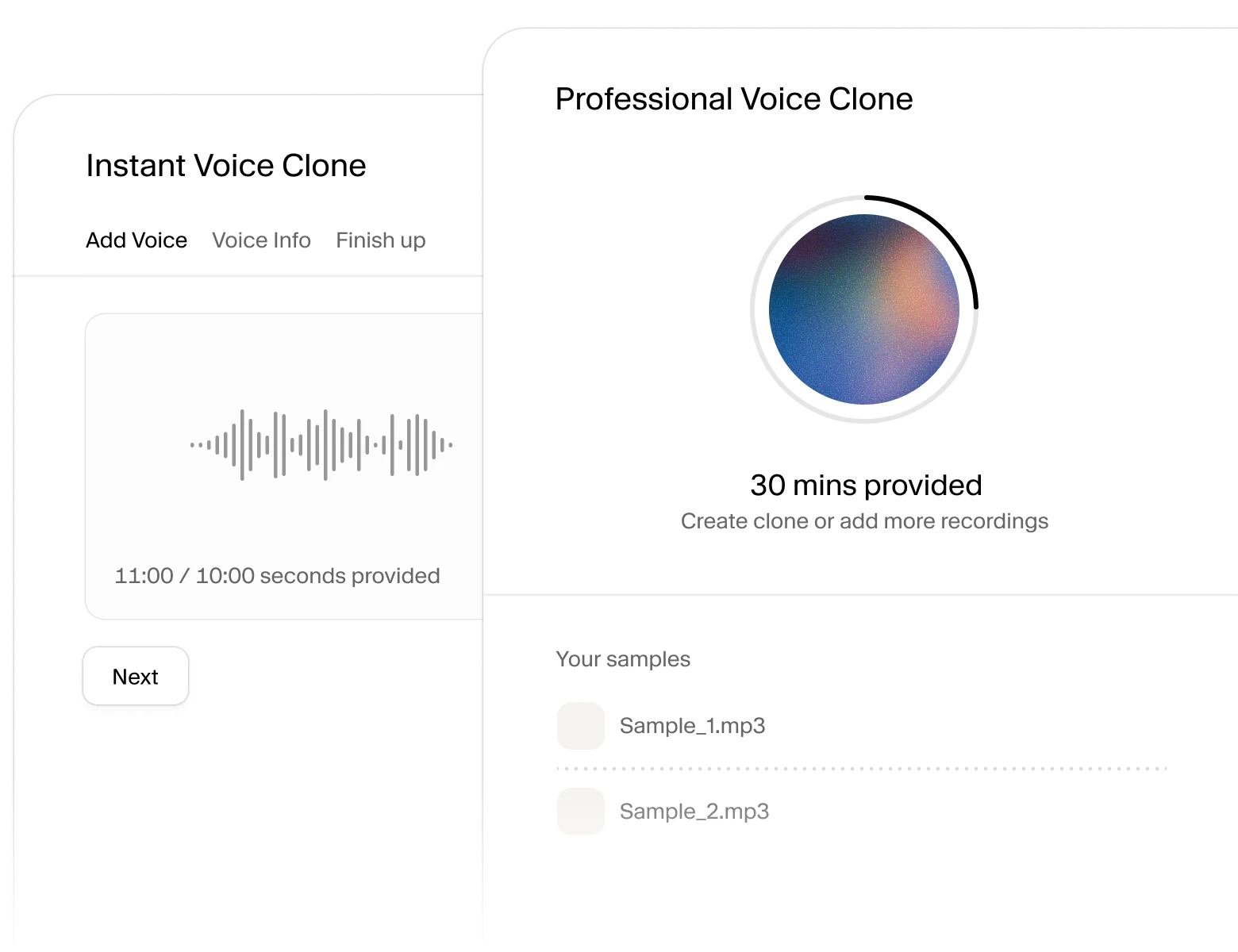 ElevenLabs voice cloning and dubbing
