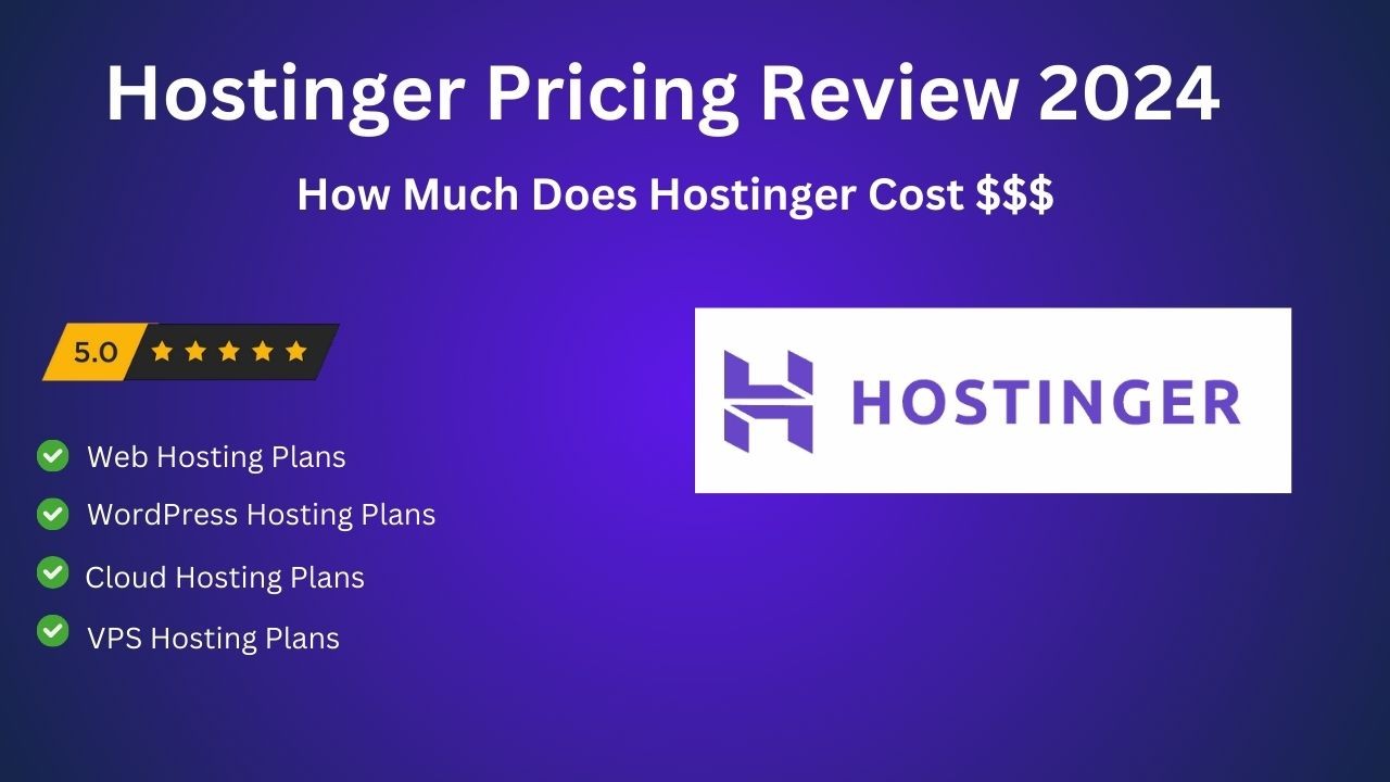 Hostinger managed WordPress hosting dashboard