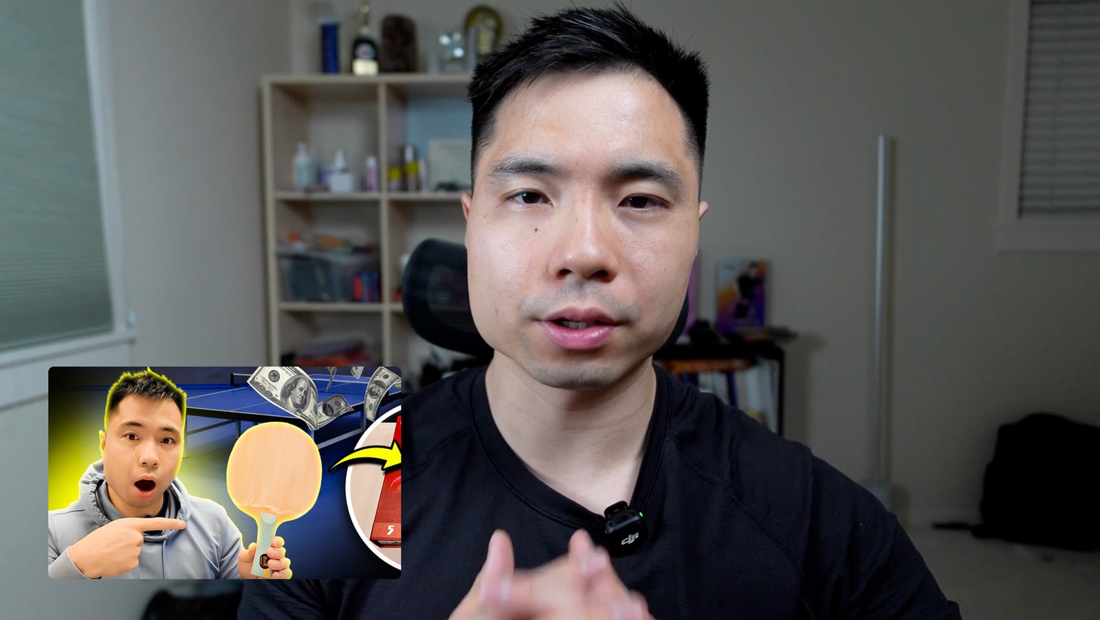 Still from the Muscle Pong creator testimonial on the Hyax home page
