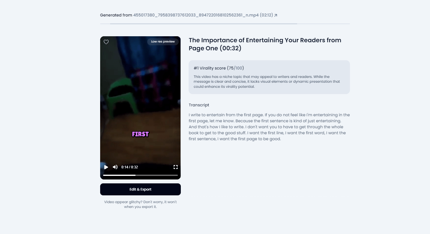 Klap multilingual subtitles and AI dubbing