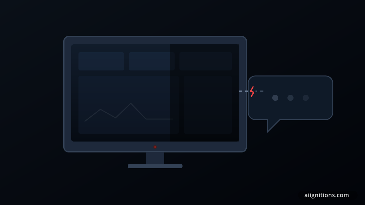 An abandoned software dashboard with an unreachable support channel