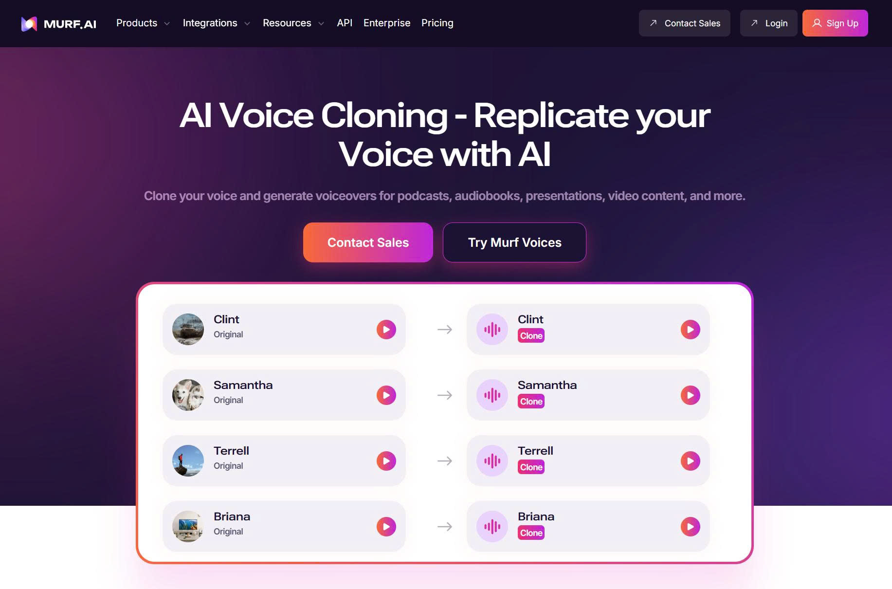 Murf voice cloning