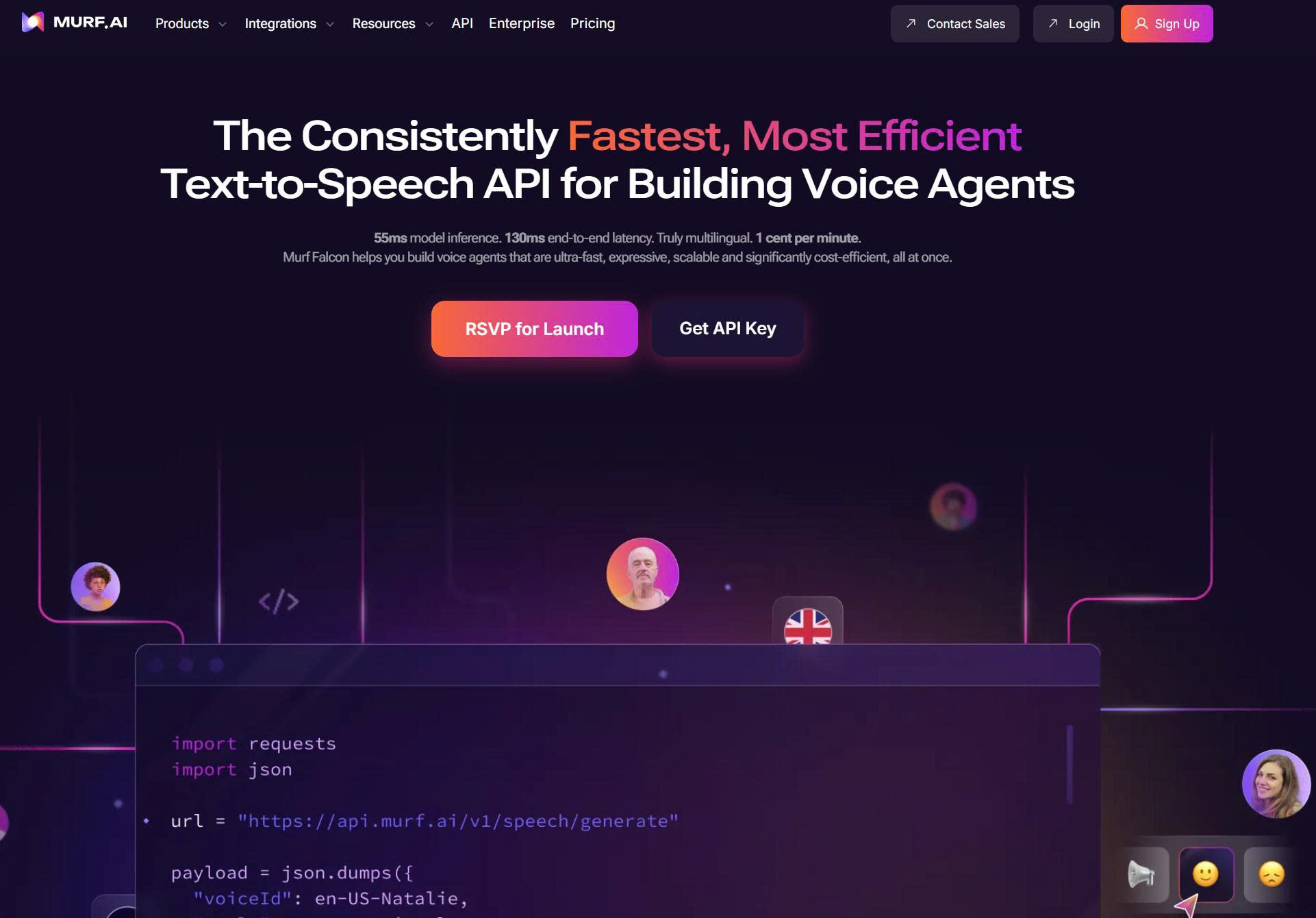 Murf TTS API