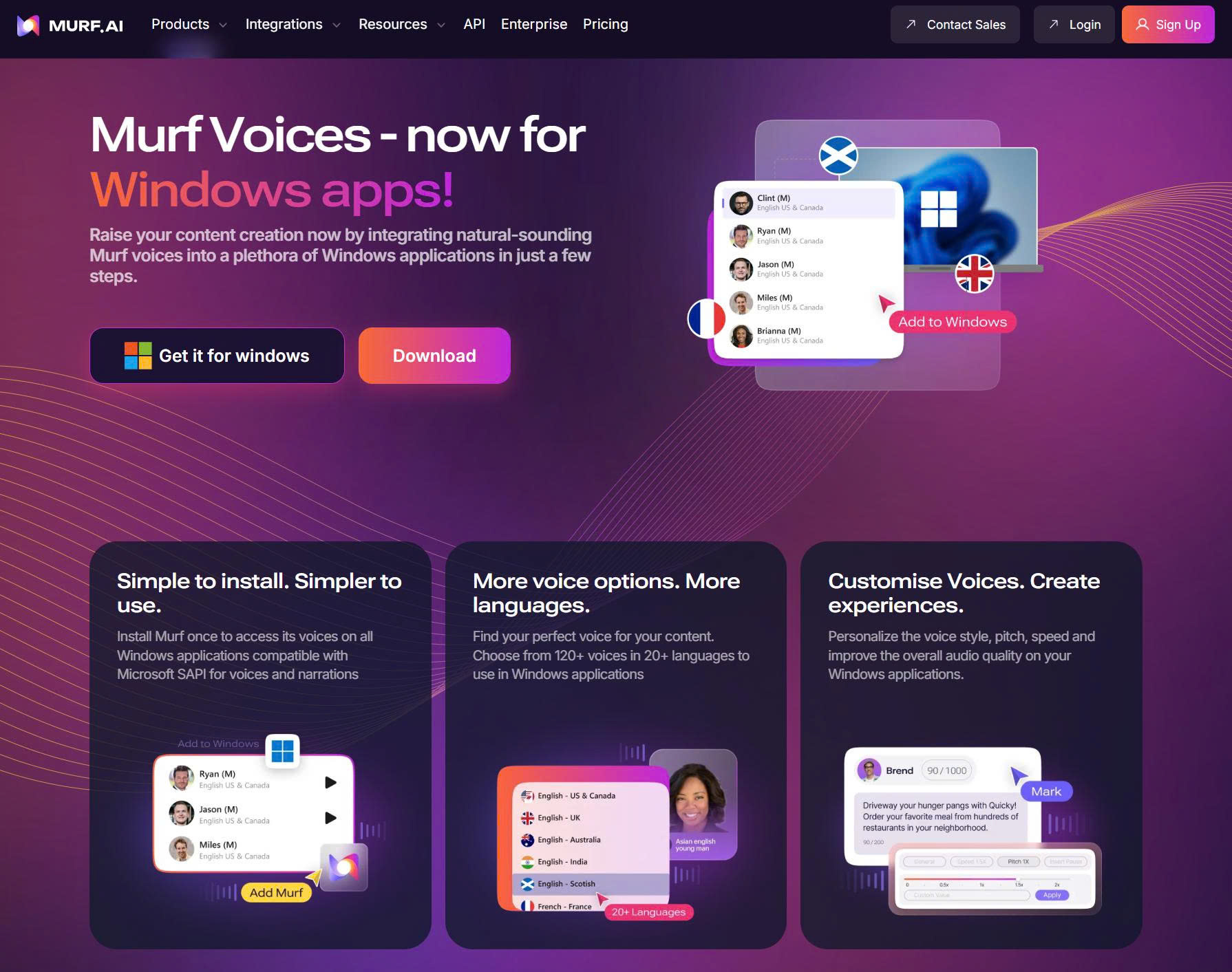 Murf Windows app