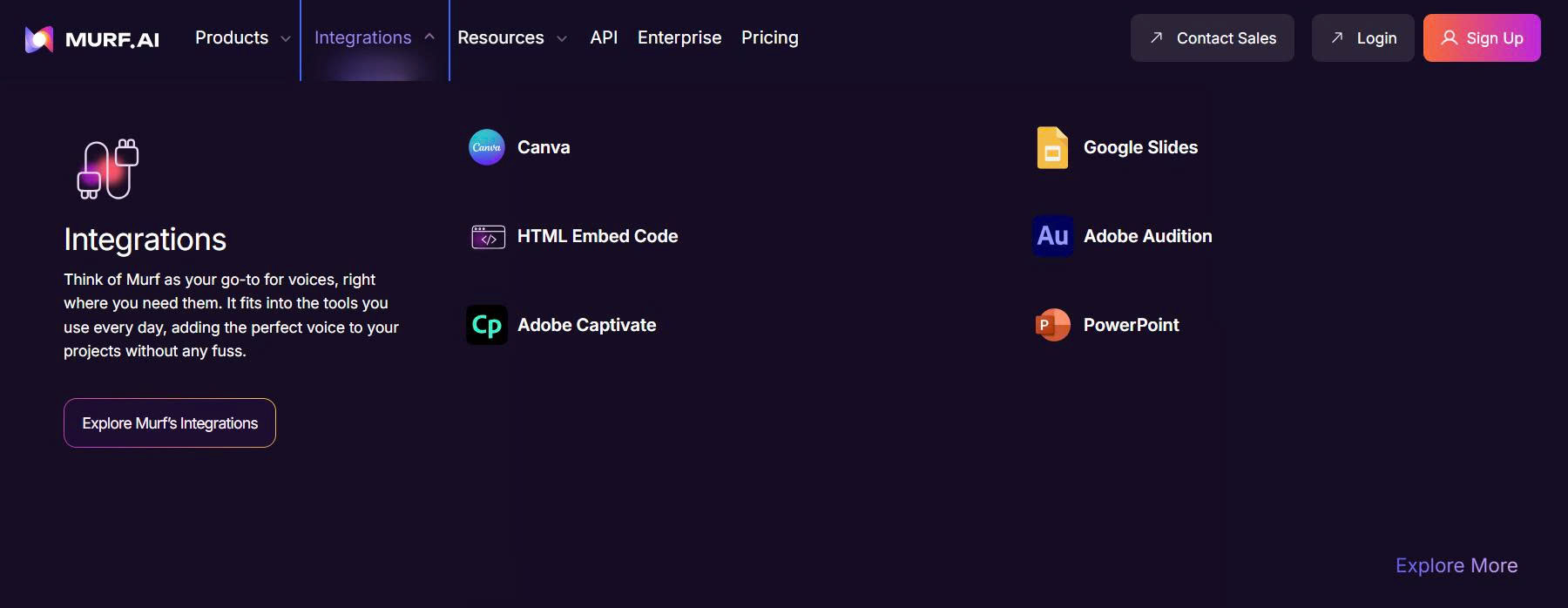 Murf integrations