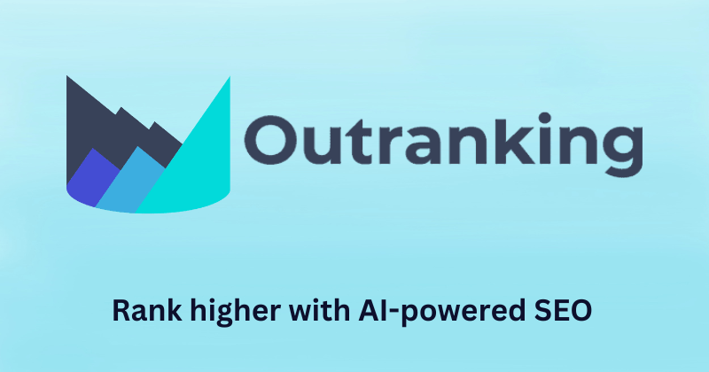 Outranking dashboard interface listing SEO documents and credit usage
