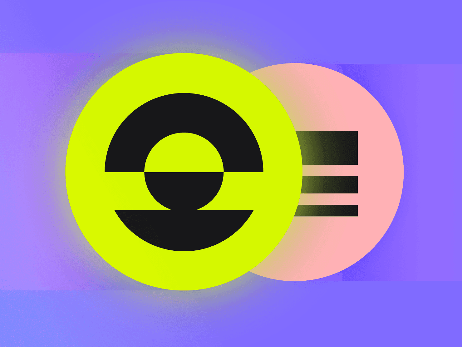 Rebrand artwork showing the Platform.sh mark overlapping the new Upsun sun mark