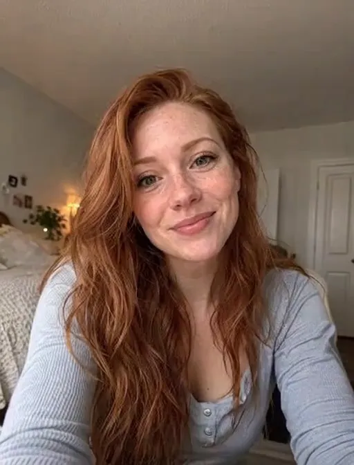 PopVid AI real-time video call screen with an incoming call from the character Mira