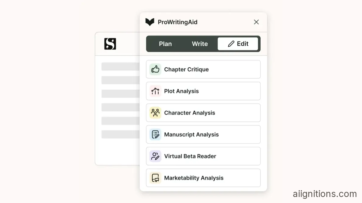 ProWritingAid Review: The Fiction Writer's Editor, Rebuilt Around Plan, Write and Edit