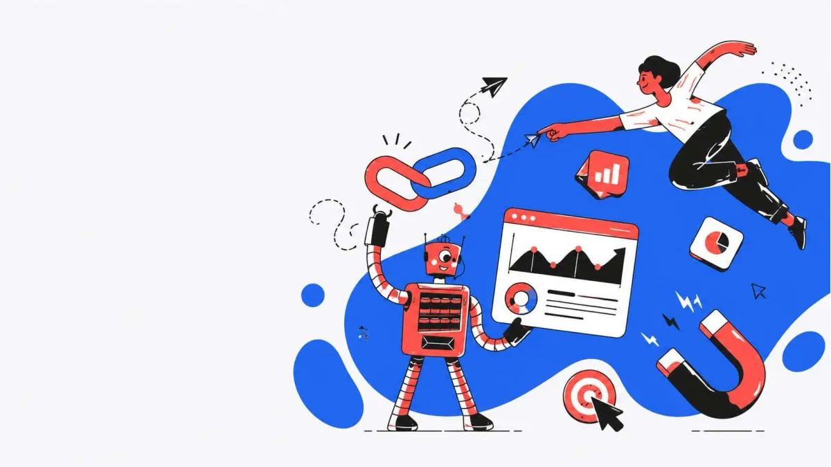 Illustration of RocketLink pulling an audience and retargeting-pixel data out of shared links
