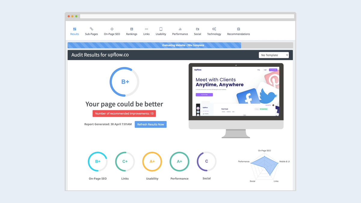 SEOptimer Review: White-Label SEO Audits, Now With an AI Visibility Report
