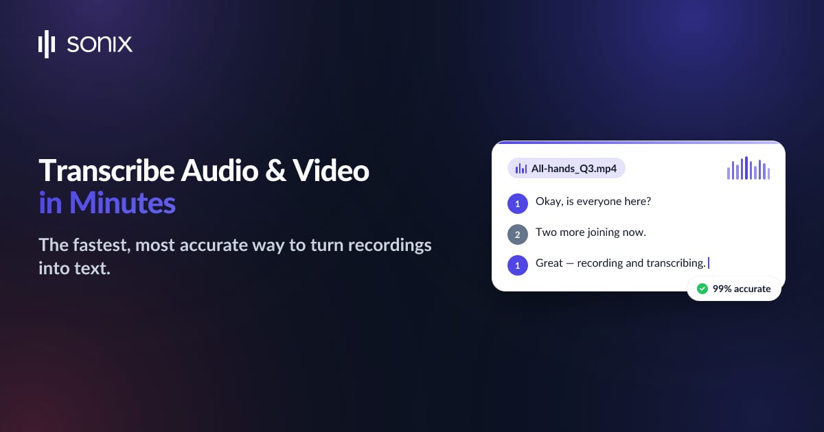 Sonix Review 2026: AI Transcription, Translation & Subtitles