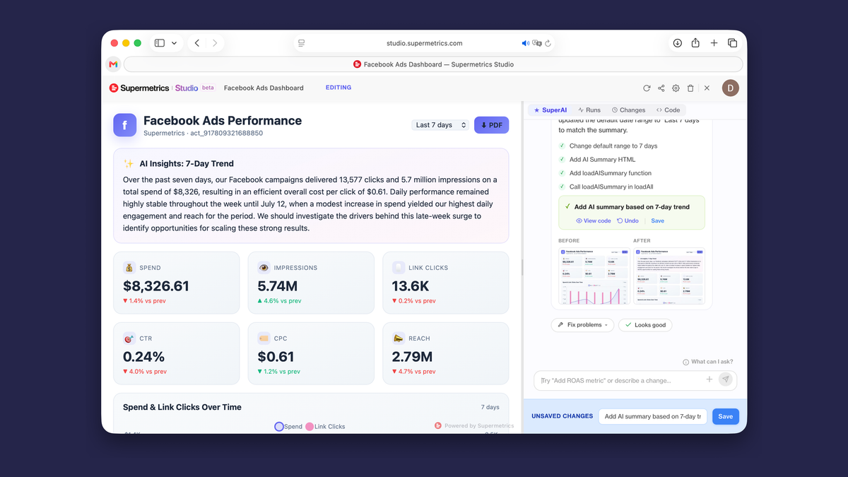 Supermetrics Review: $39 Buys Two Sources and Two Accounts - Read the Renewal Clause First