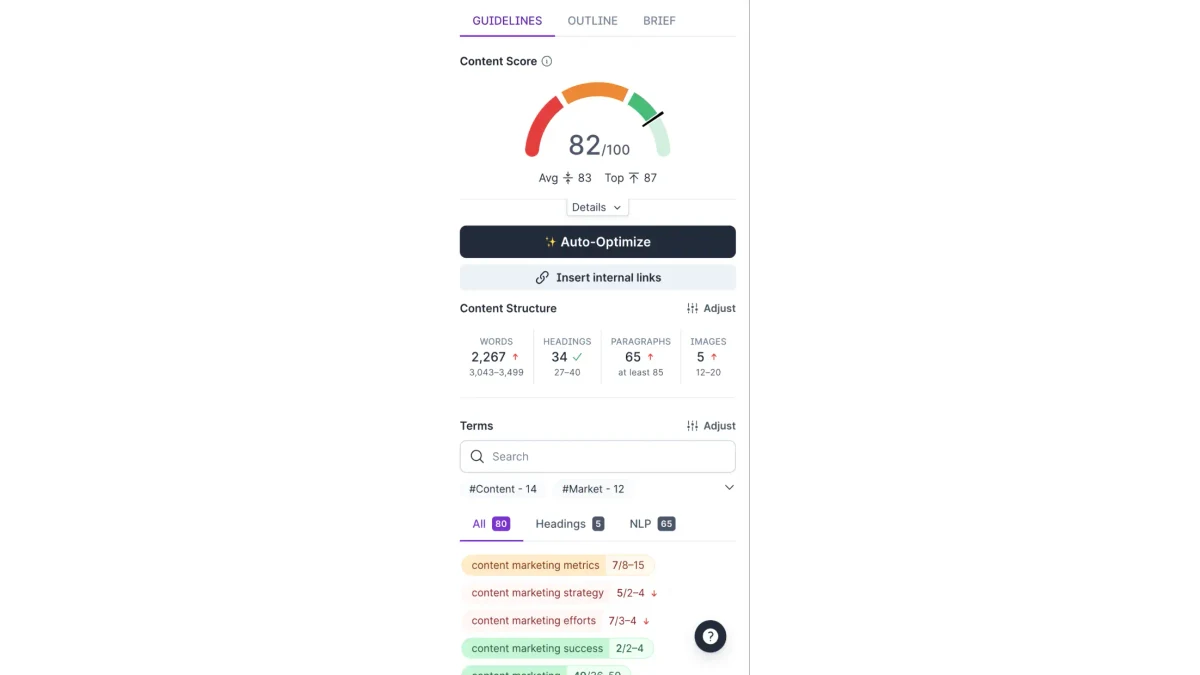 Surfer SEO 评论：每个计划背后的文档信用数学
