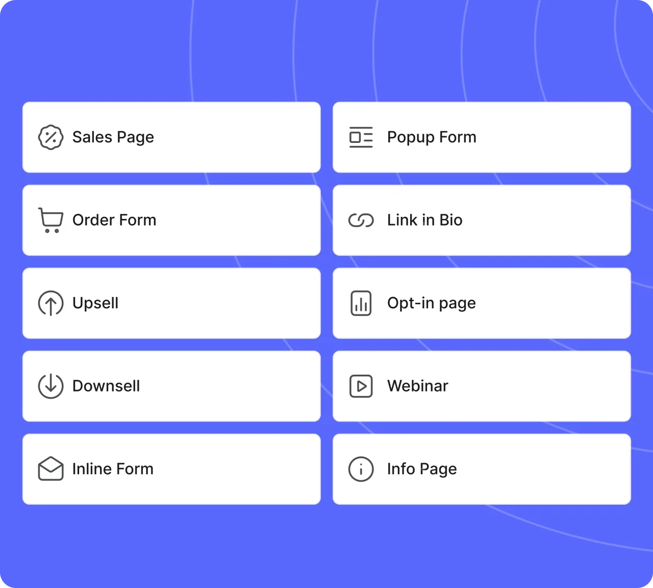 Systeme.io funnel builder showing a three-step opt-in, sales and thank-you funnel in the drag-and-drop editor