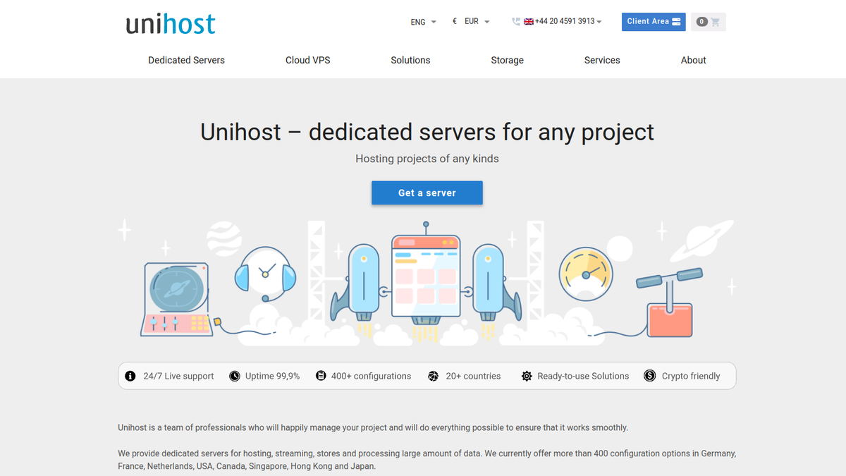 Unihost Review: Cheap Dedicated and GPU Servers, Strict Contract Terms