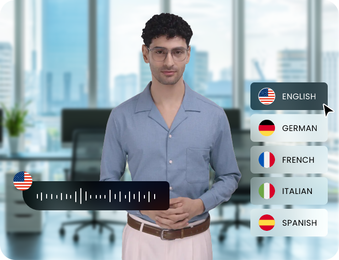 Vidnoz AI 1-click video generation