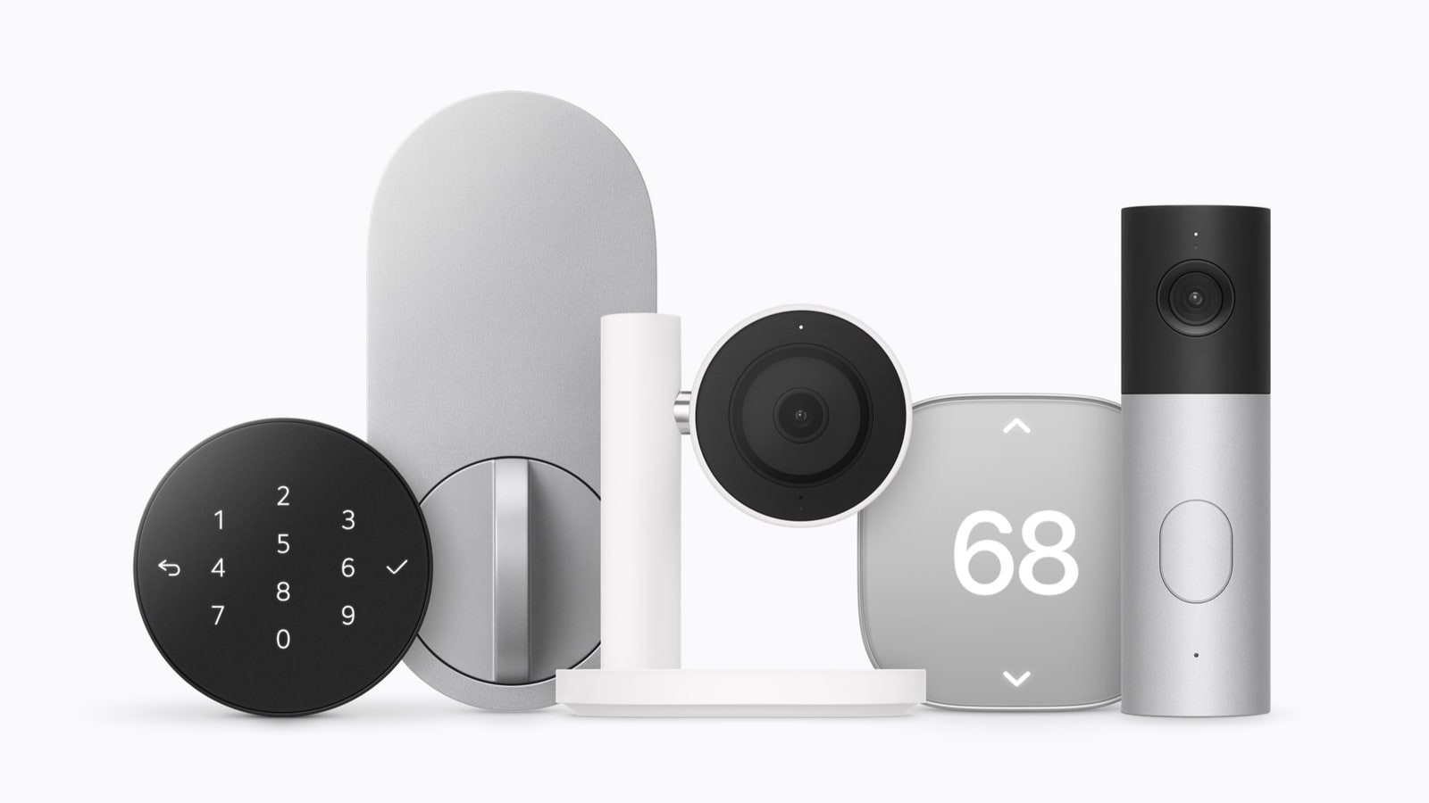 Apple Home Collection lineup: LG doorbell, smart lock, cameras and thermostat