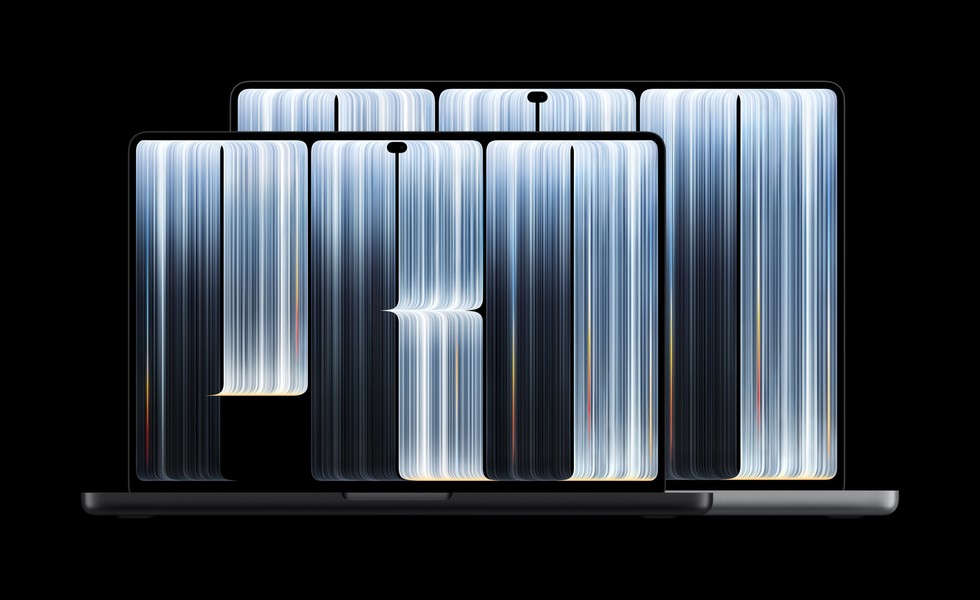 14-inch and 16-inch MacBook Pro with PROLED XDR Display side by side