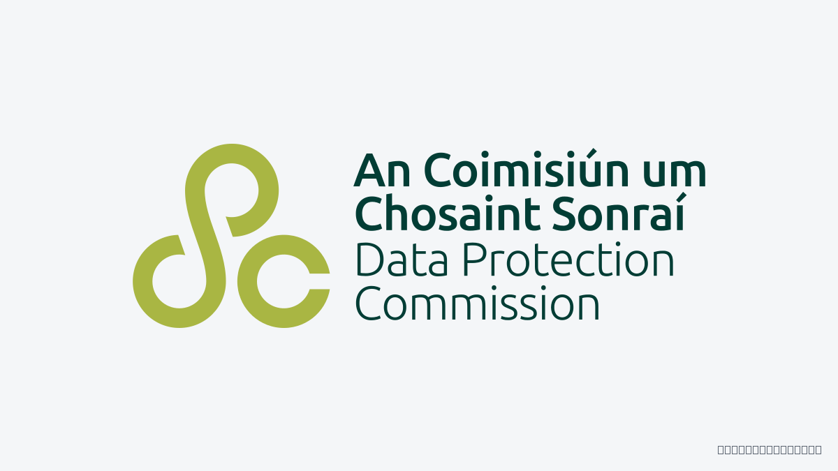 Logo of Ireland's Data Protection Commission, which issued the €403 million decision