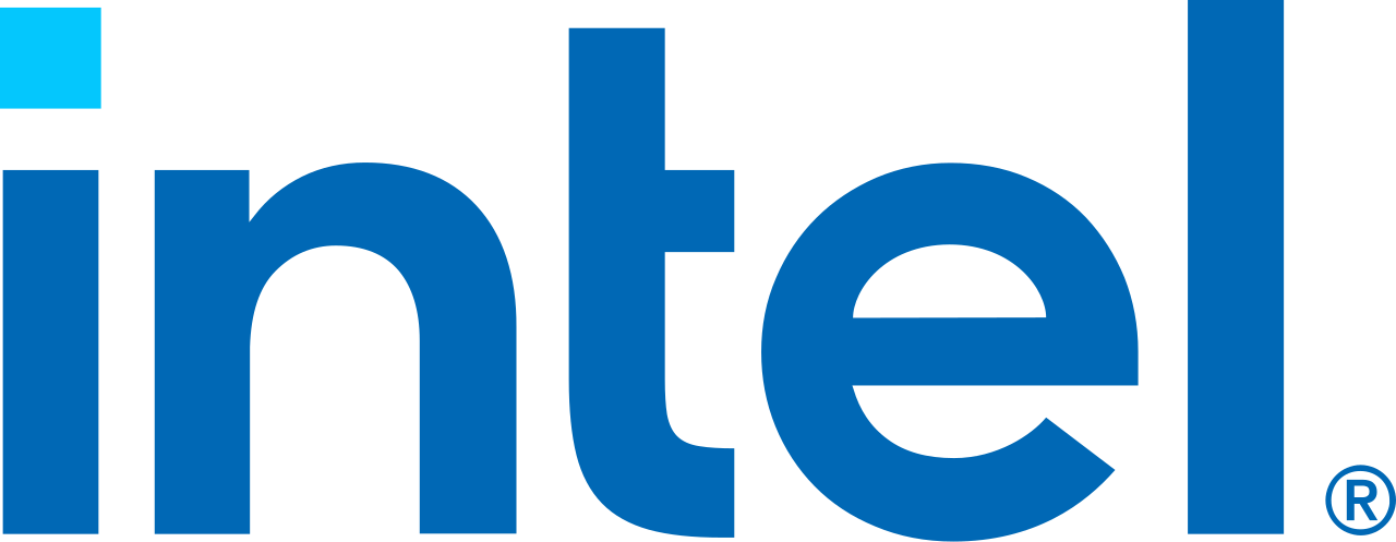 The modern Intel corporate logo