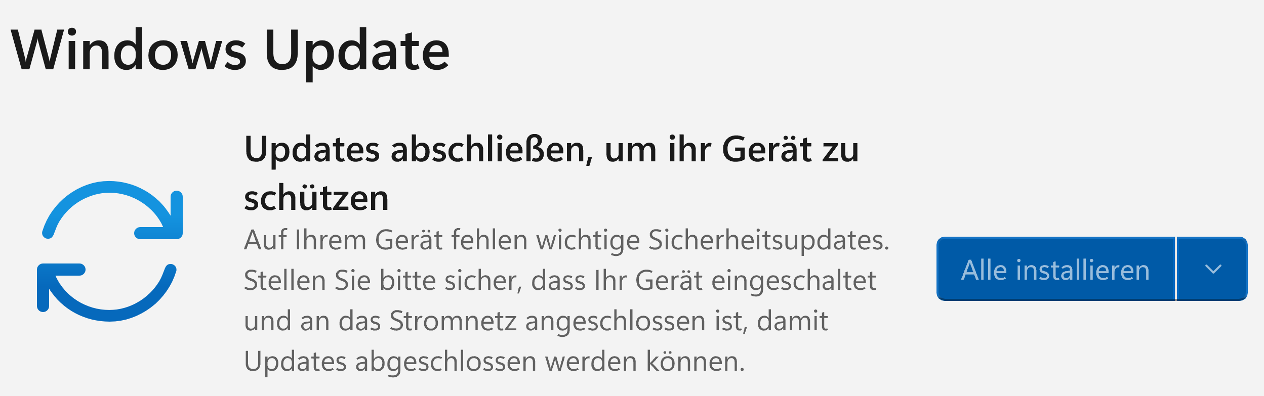 The Windows Update settings page on Windows 11 version 24H2