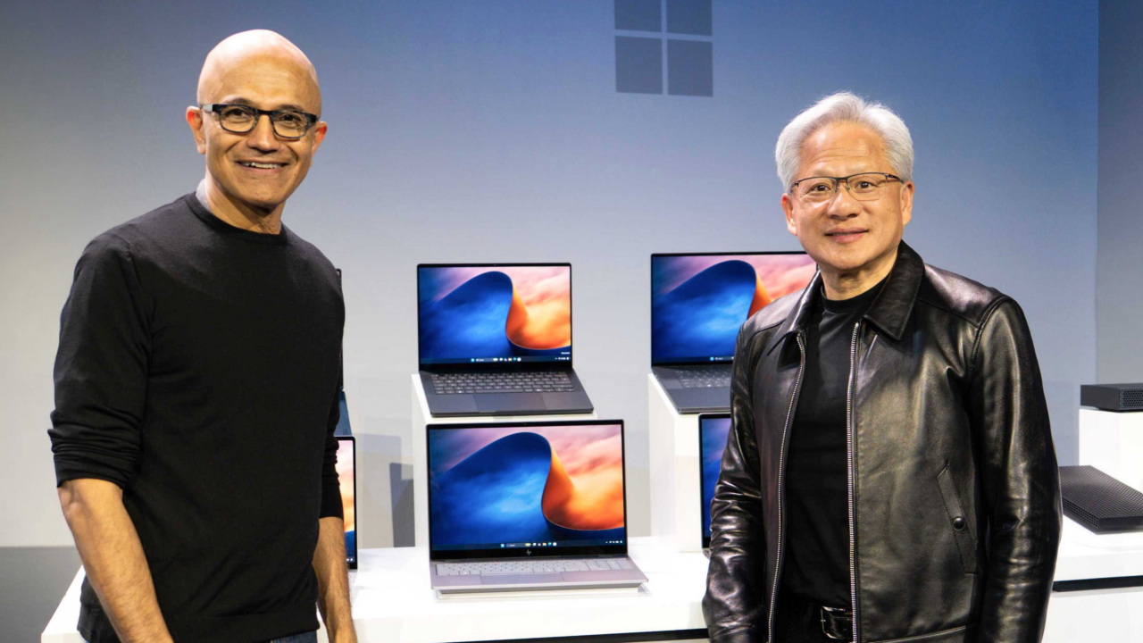 NVIDIA RTX Spark key art from the Microsoft Windows and Surface event on October 7